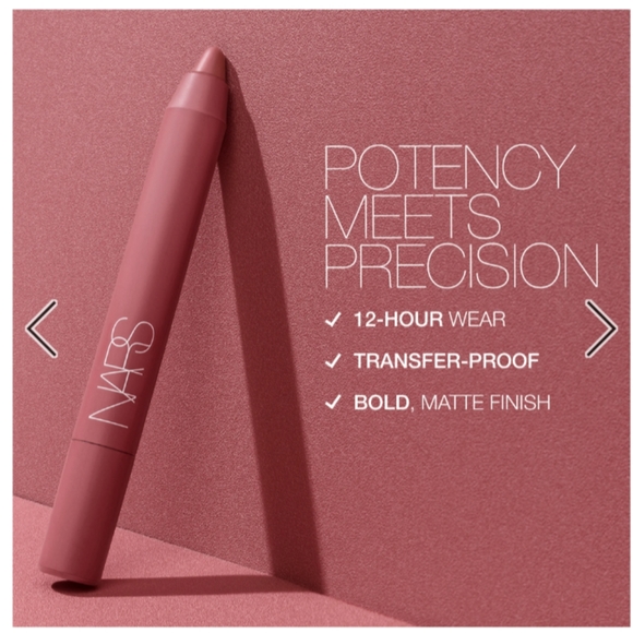NARS POWER MATTE HIGH-INTENSITY LIP PENCIL- TAKE ME HOME - Picture 6 of 9